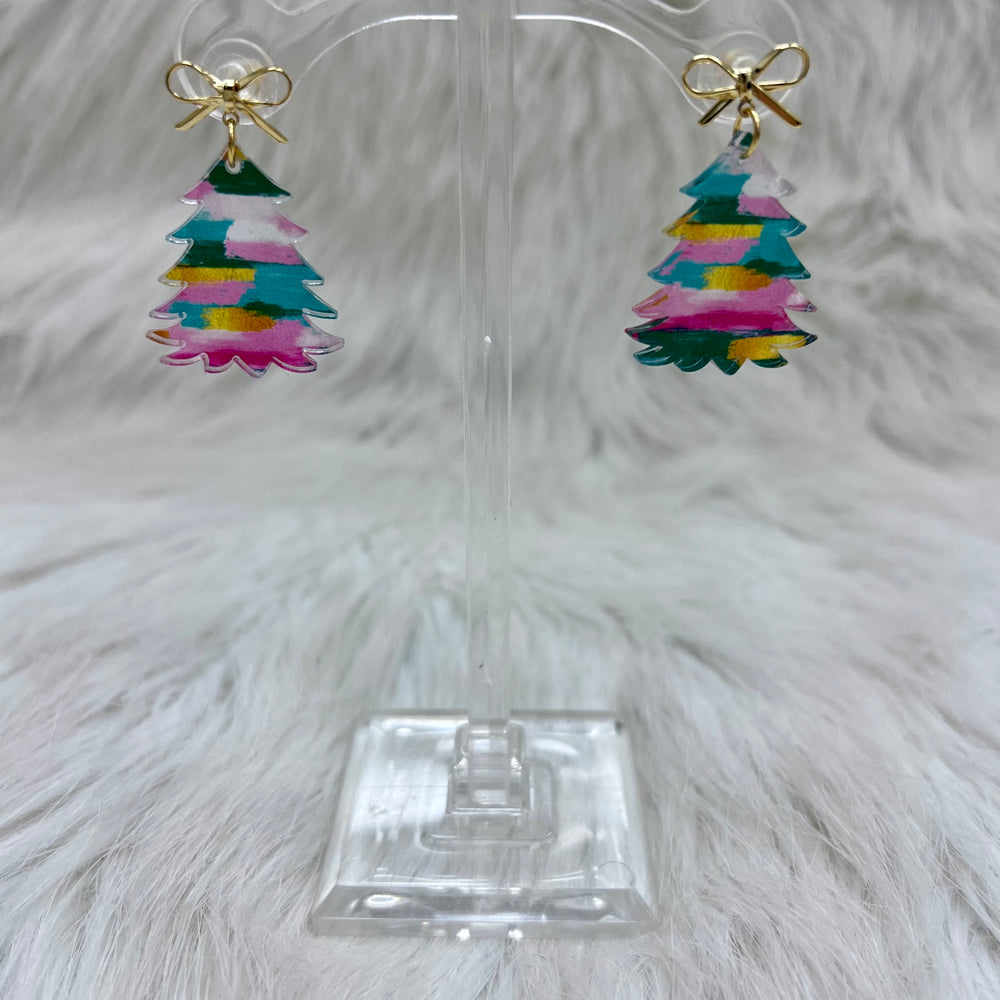 Very Merry Tree Earrings (Multi Mix)