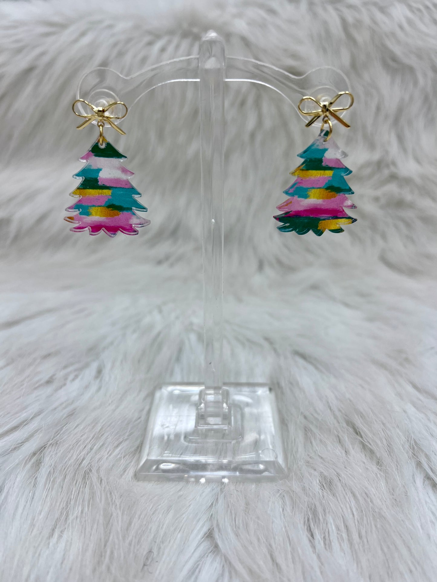 Very Merry Tree Earrings (Multi Mix)