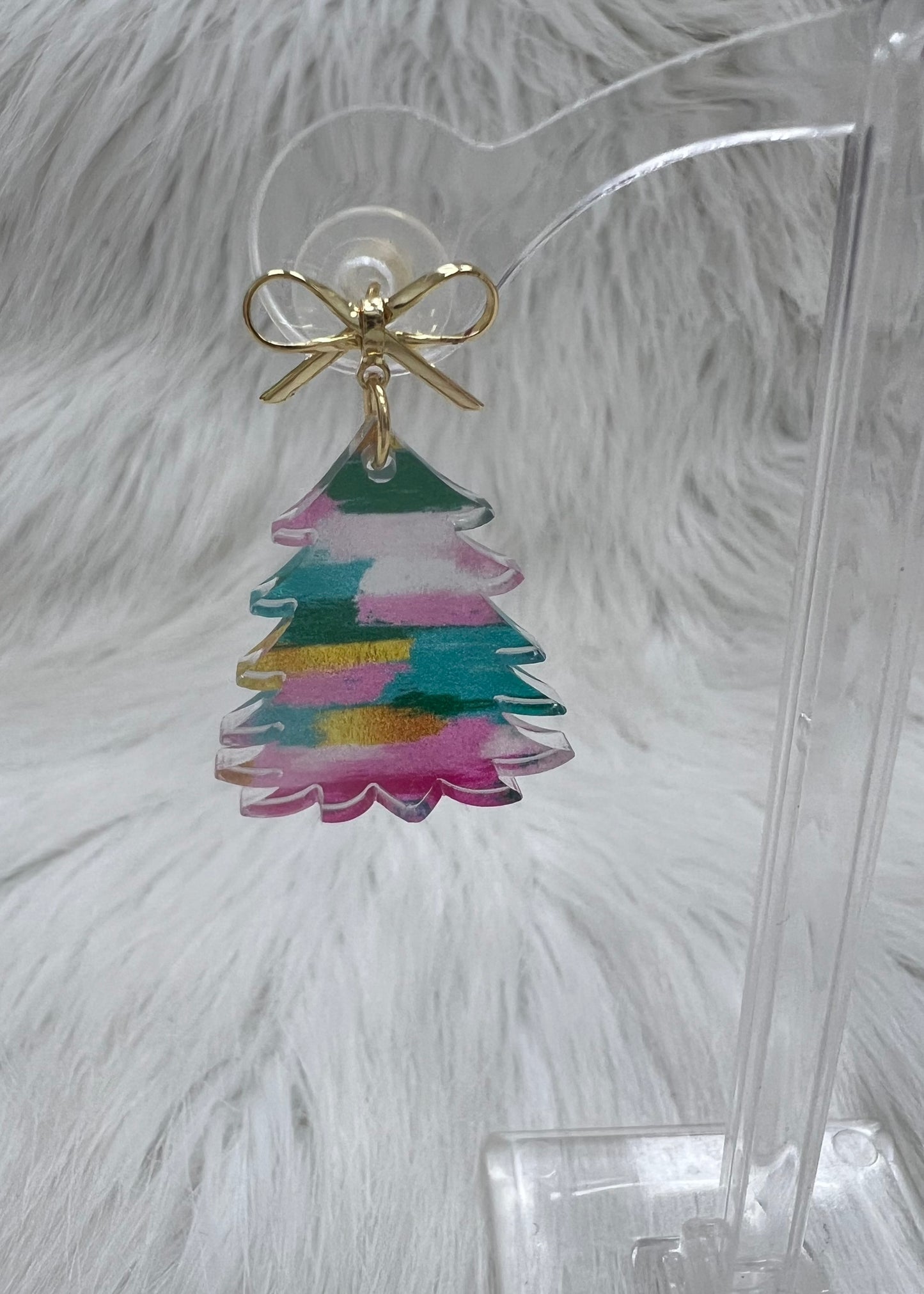 Very Merry Tree Earrings (Multi Mix)