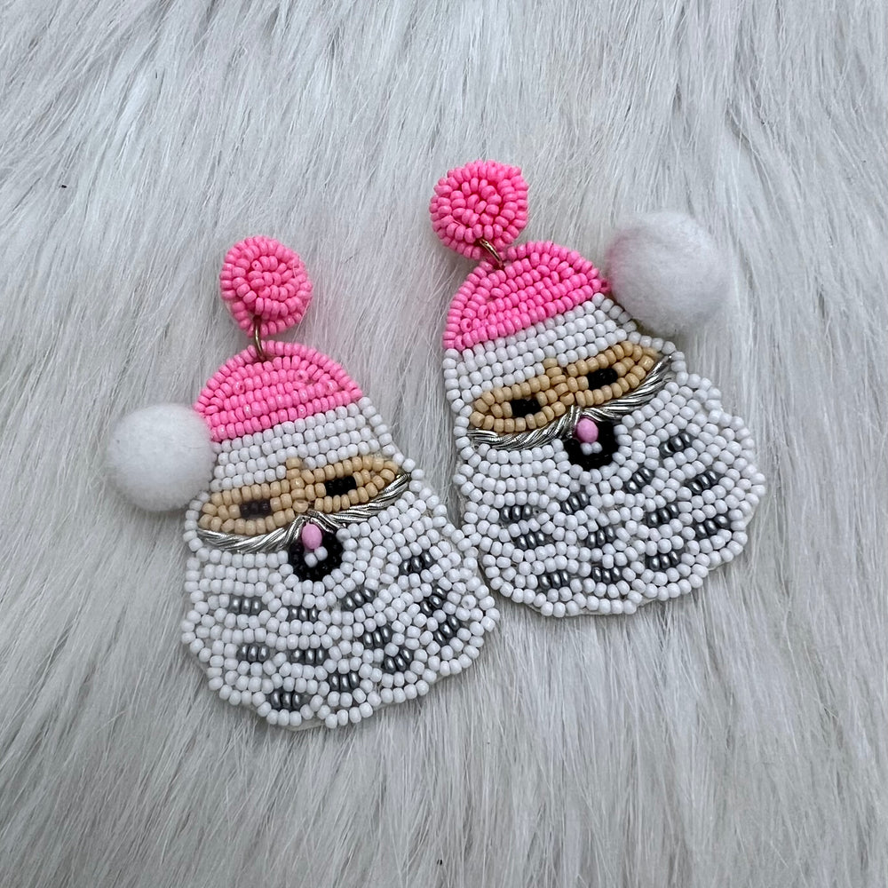 Santa Earrings