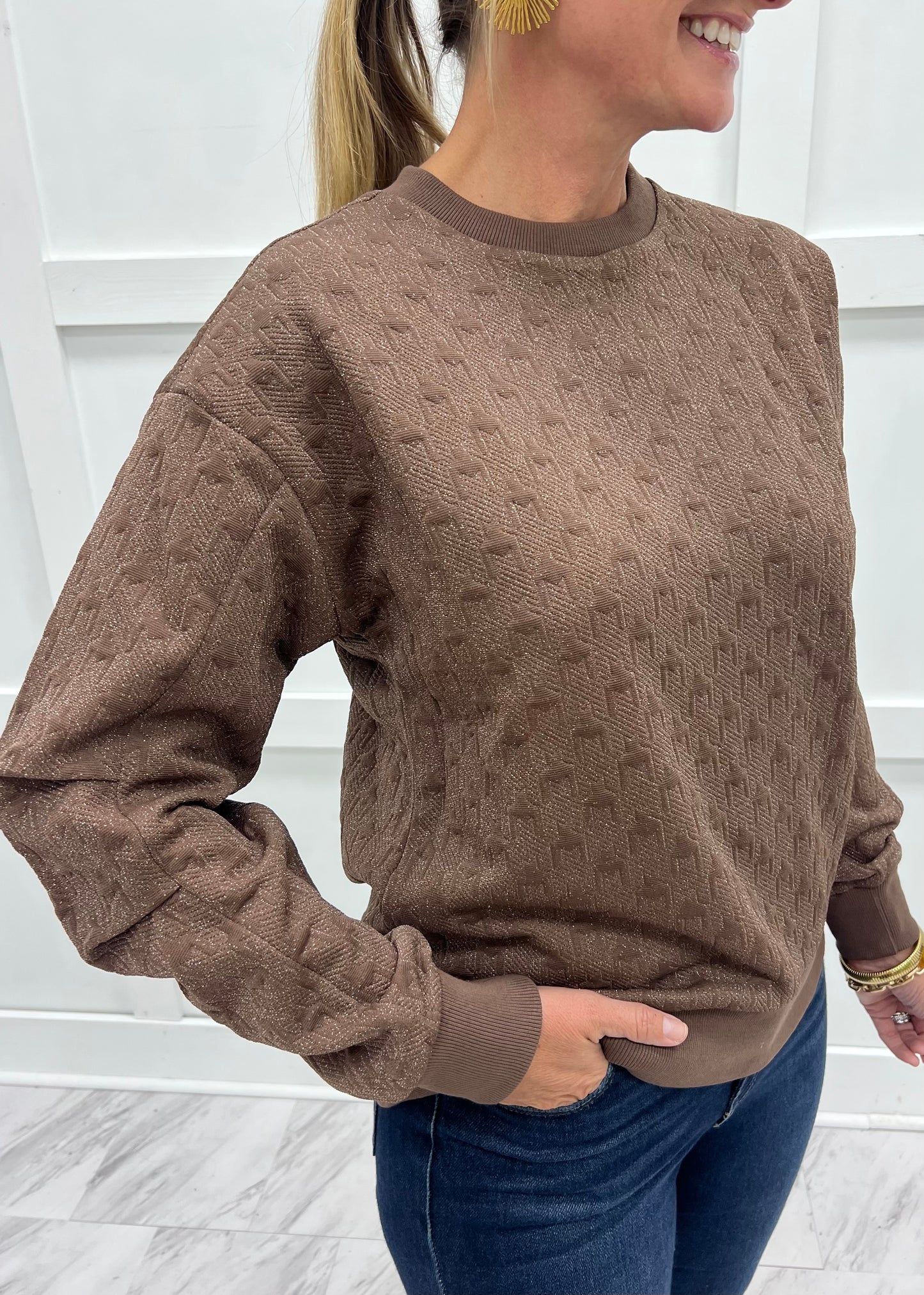 Capri Shimmer Top