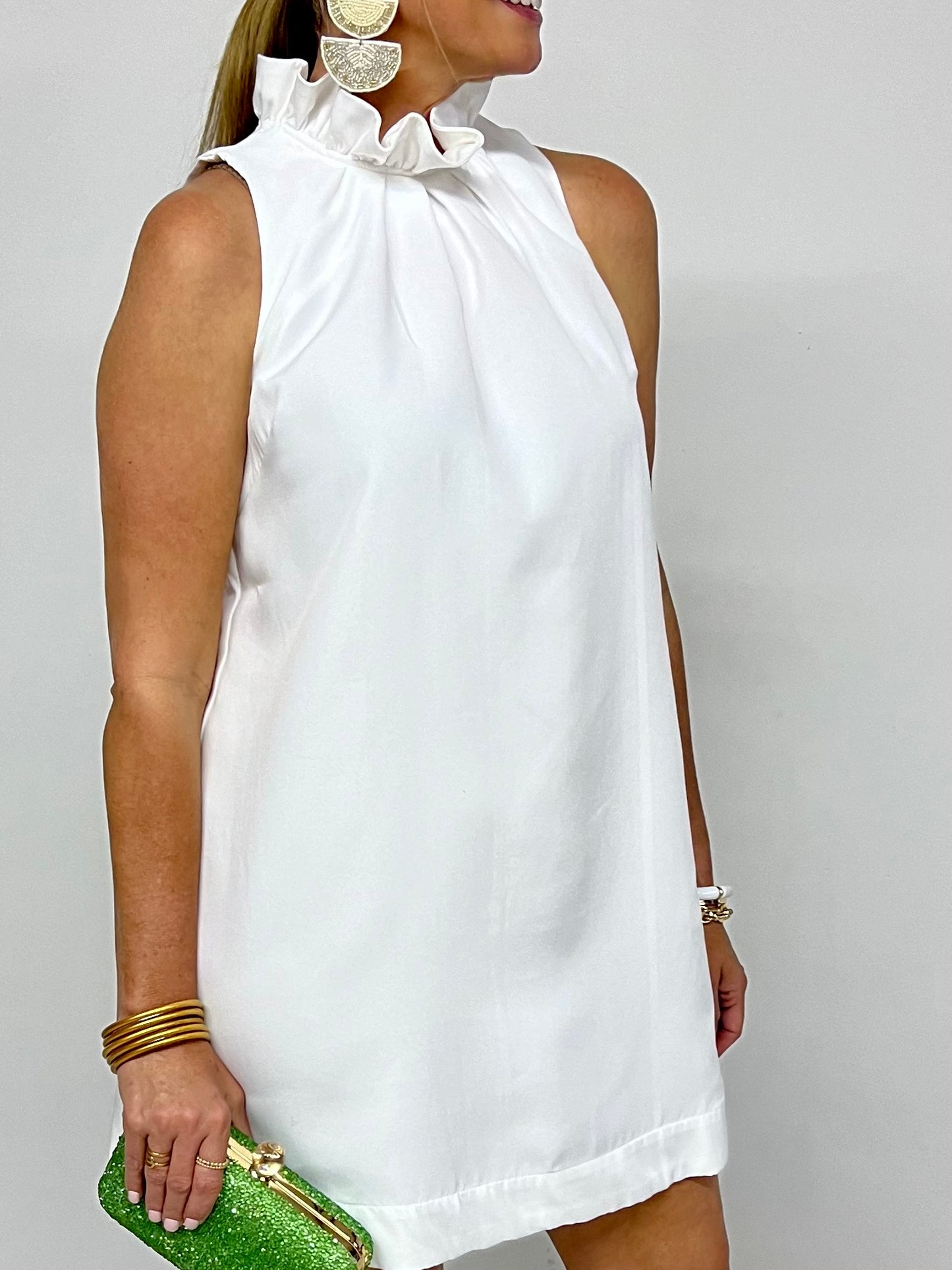 Summer Socialite Dress (white) - FINAL SALE