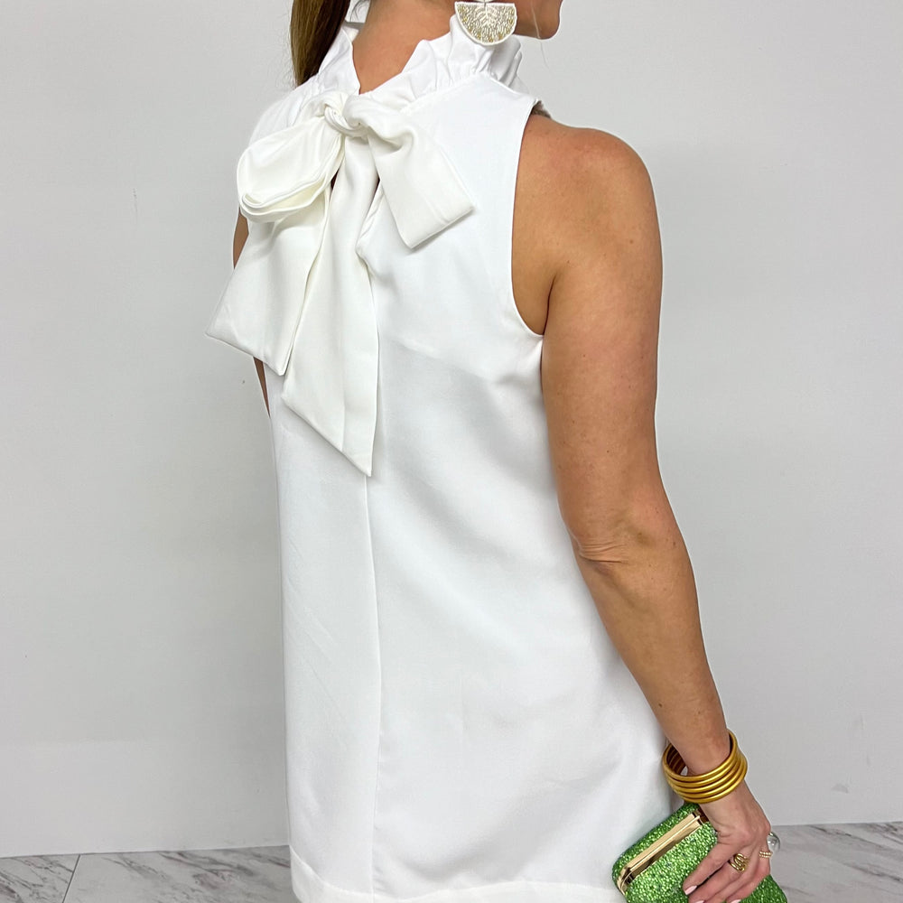 Summer Socialite Dress (white) - FINAL SALE