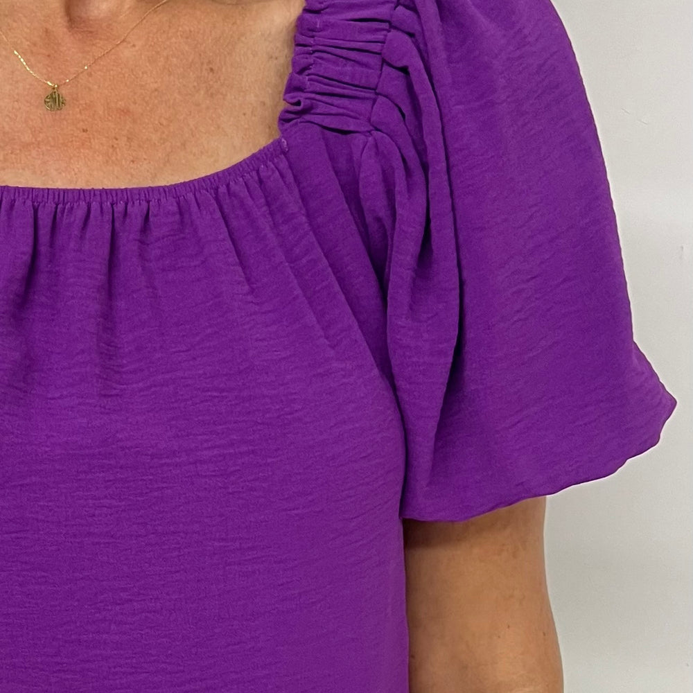 
                  
                    Stargazer Square Neck Top (Purple)
                  
                