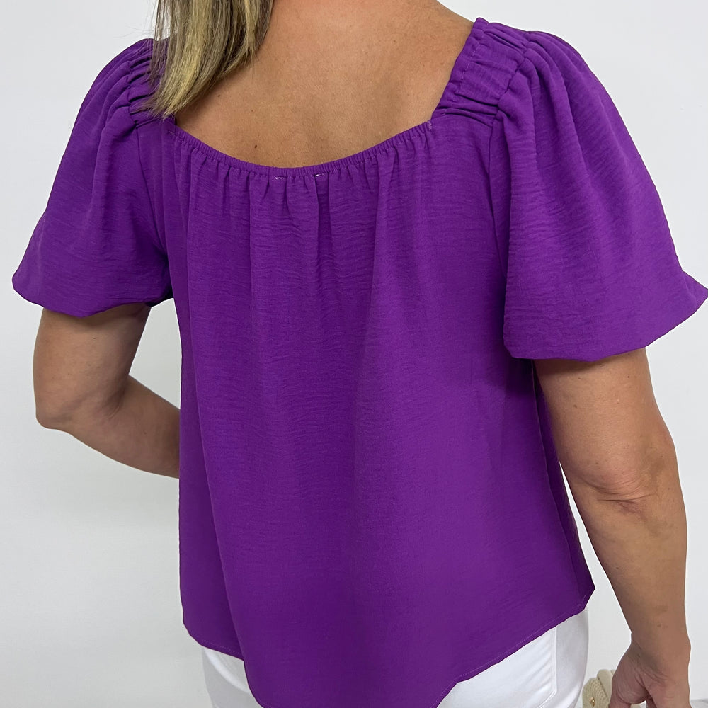 
                  
                    Stargazer Square Neck Top (Purple)
                  
                