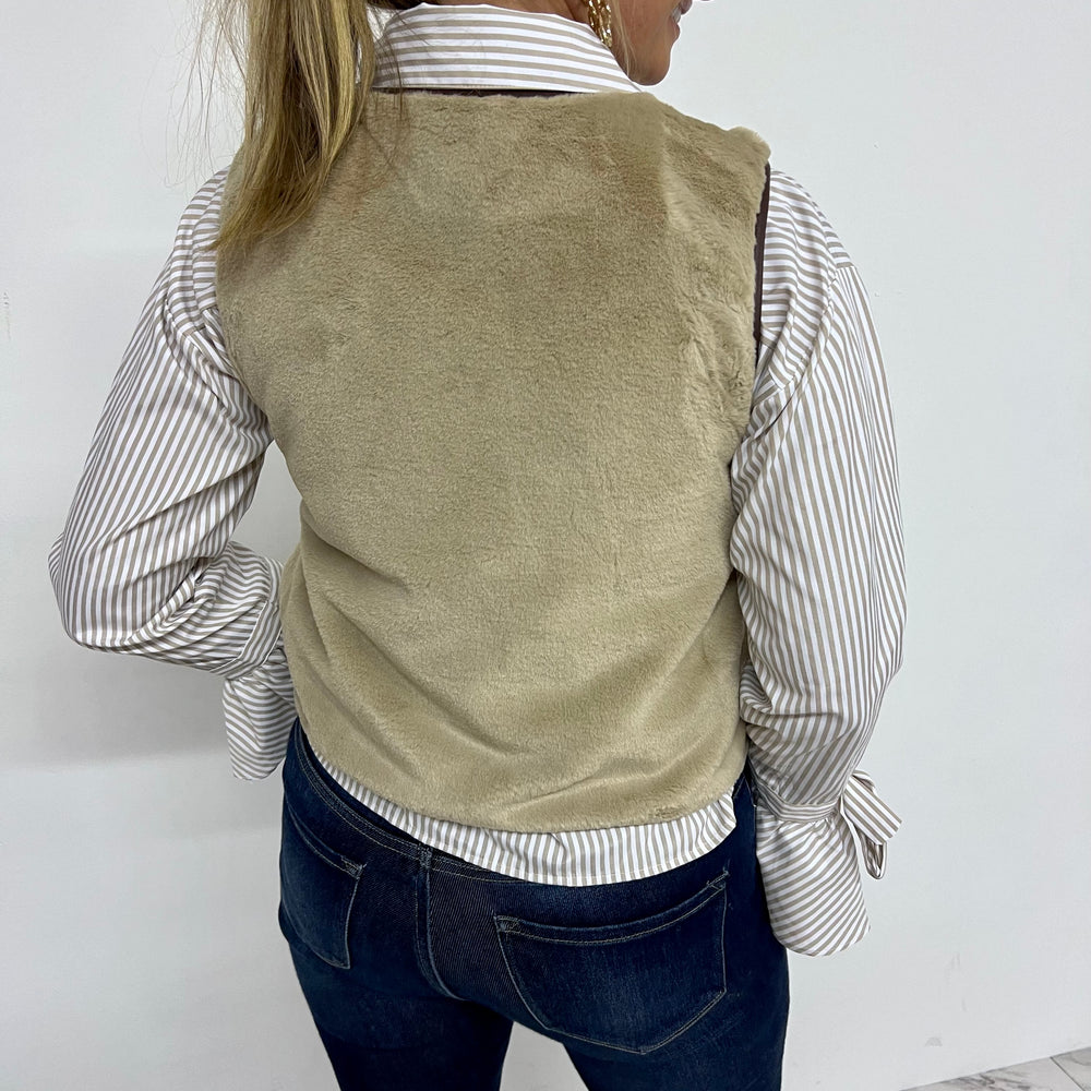 
                  
                    Sheridan Bow Front Vest
                  
                