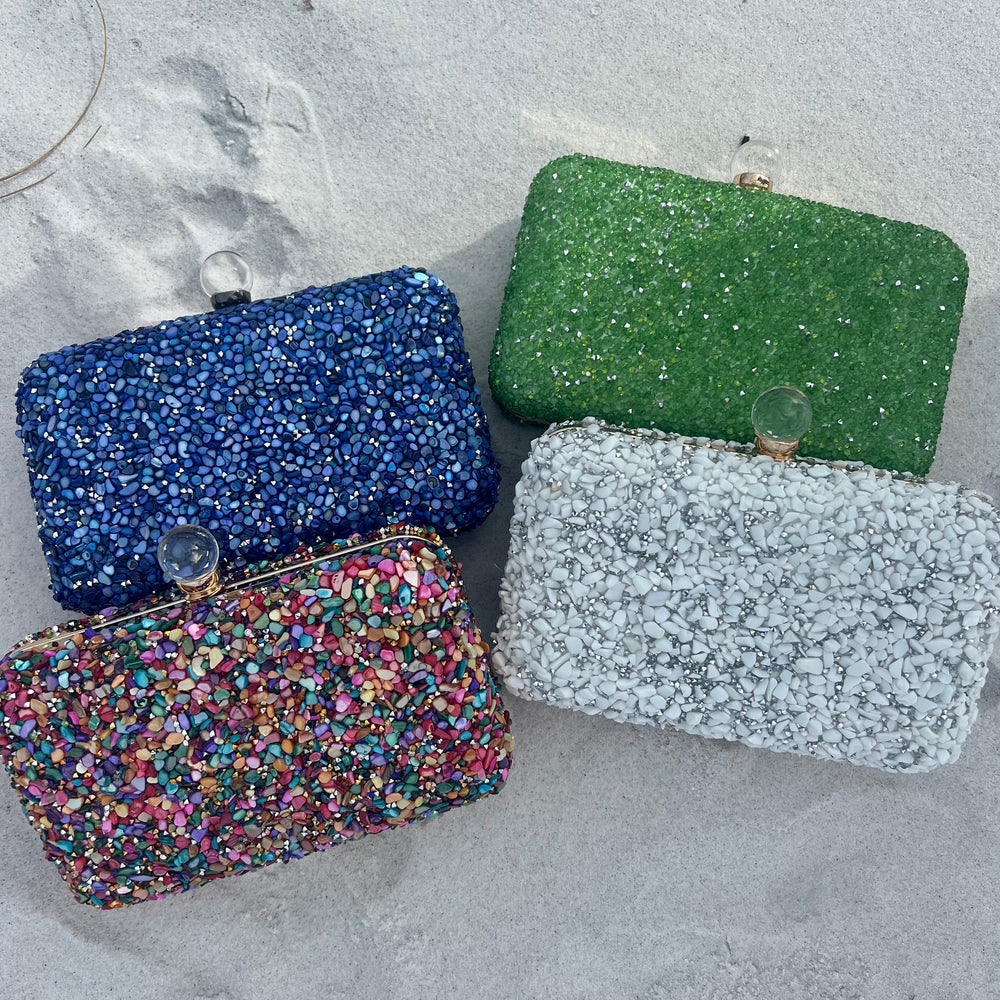 
                  
                    Georgette Beaded Clutch - FINAL SALE
                  
                