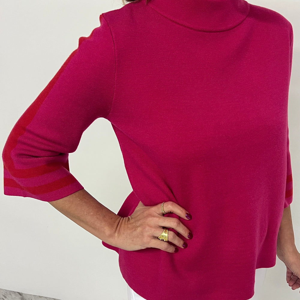 
                  
                    Lola Mock Neck Sweater - FINAL SALE
                  
                