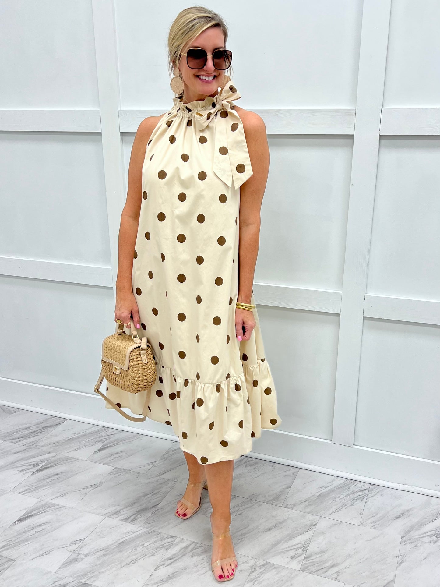 Polly Polka Dot Dress