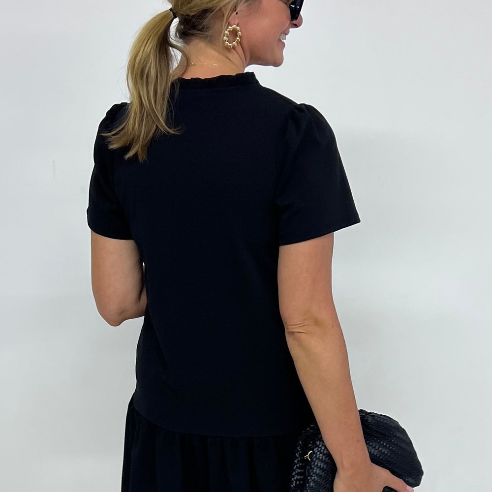
                  
                    Scout V.Neck Dress (Black)
                  
                
