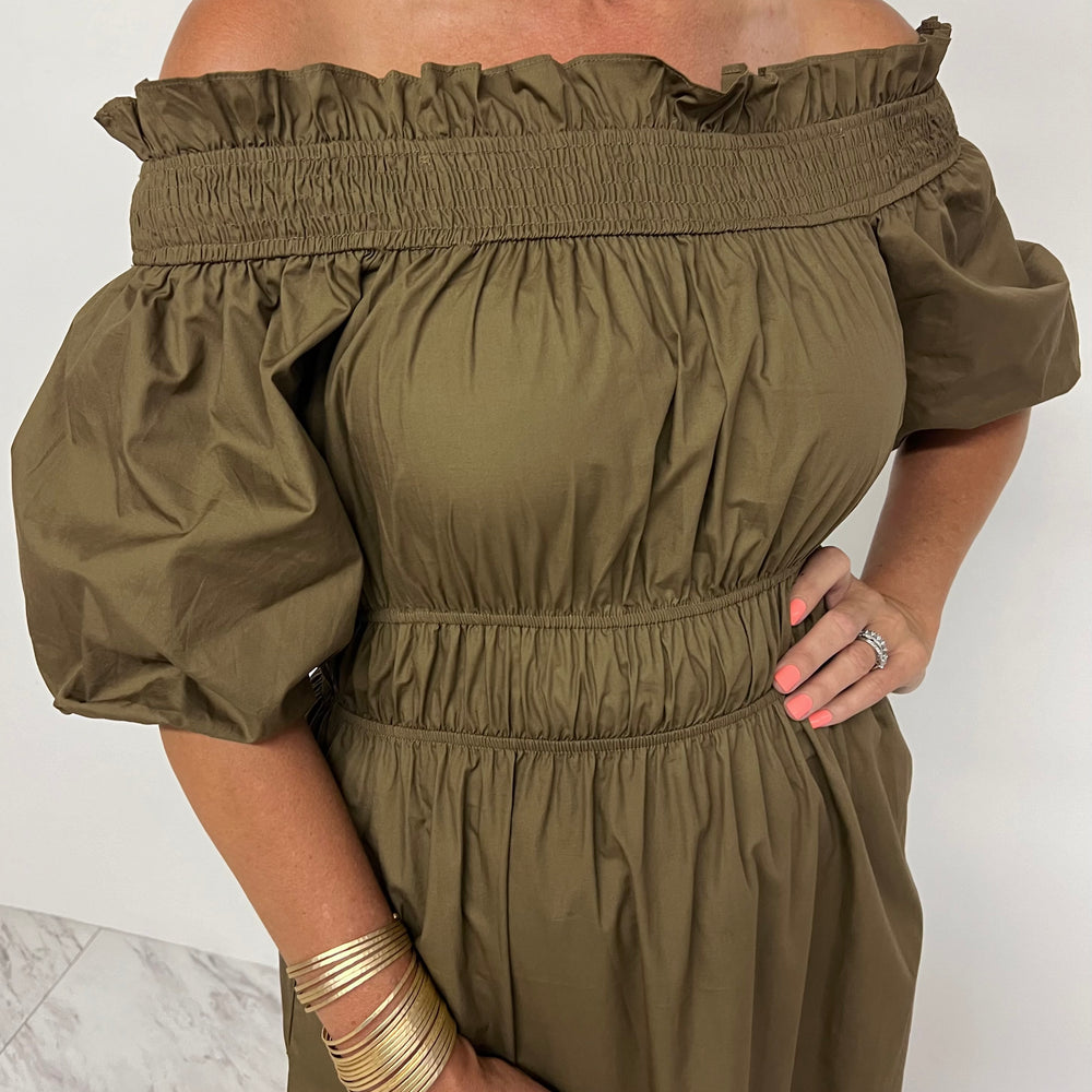 Oliver Off The Shoulder Dress