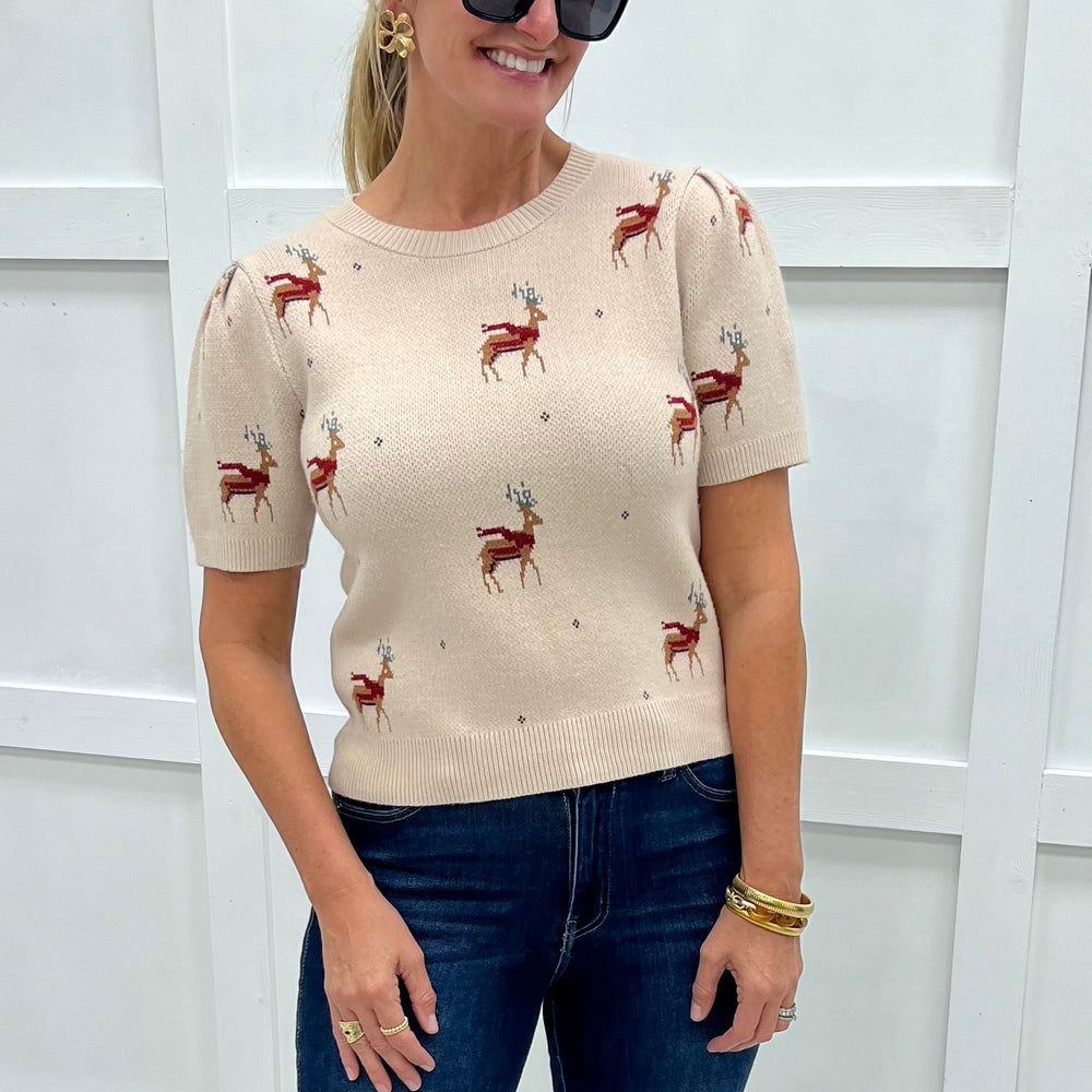Reindeer Cheer Sweater