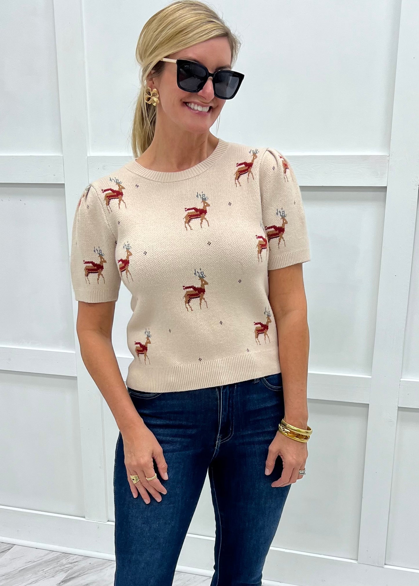 Reindeer Cheer Sweater