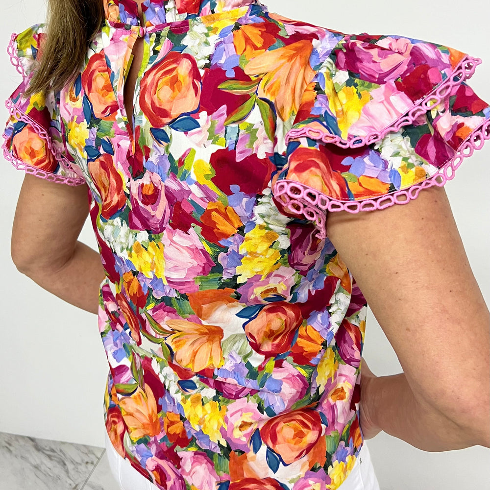 
                  
                    Trina Floral Print Top
                  
                