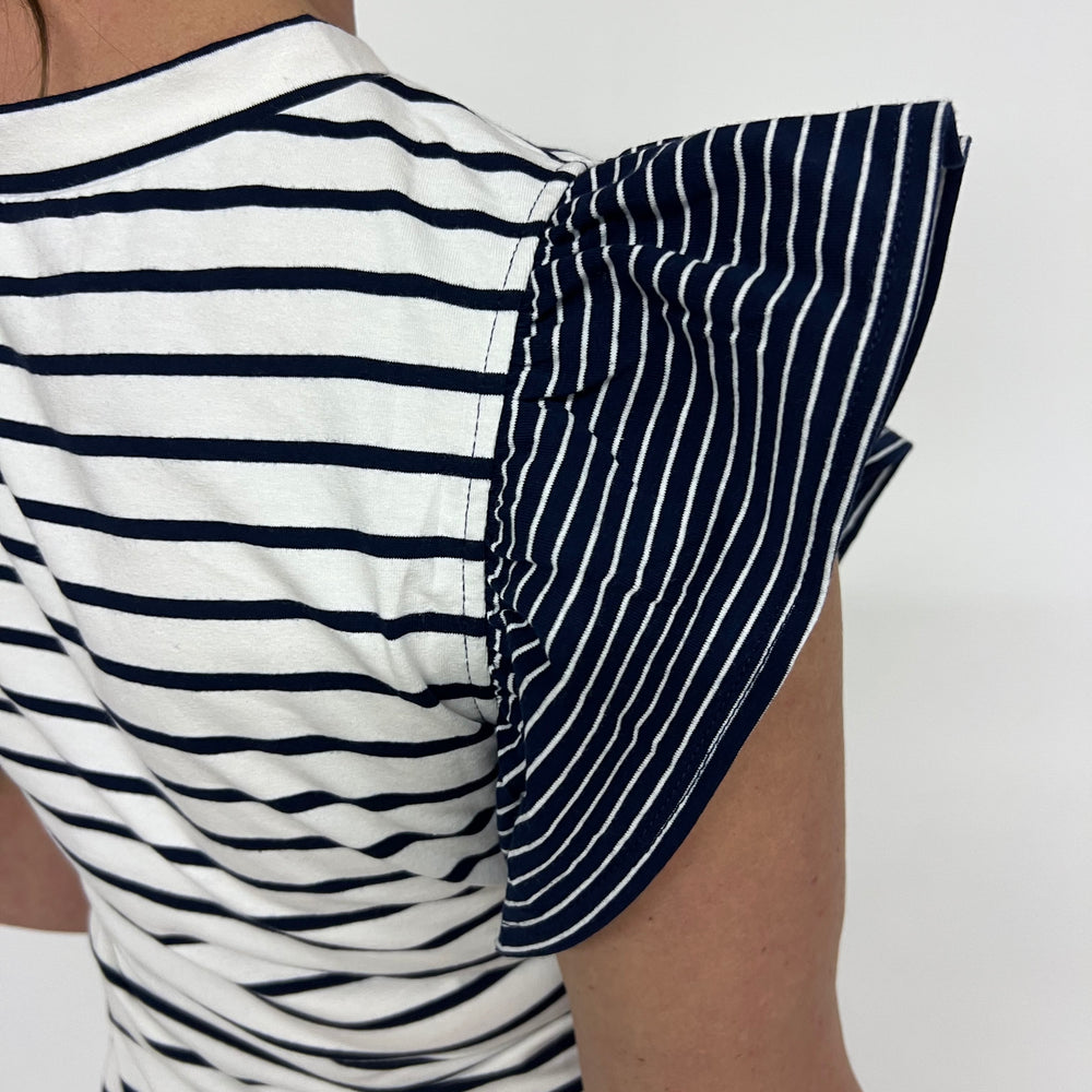 
                  
                    Augusta Stripe Top (Navy)
                  
                