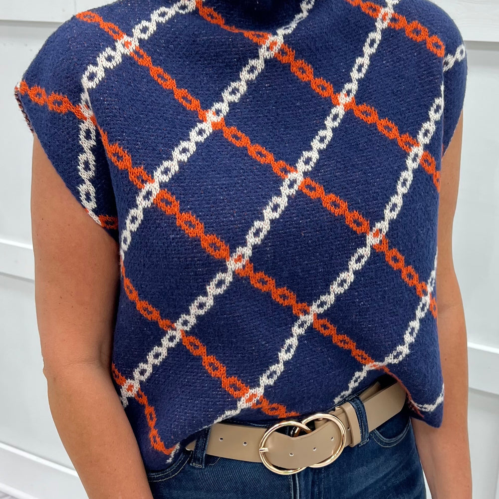 
                  
                    Channing Chain Sweater
                  
                