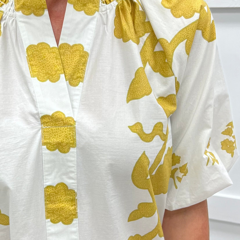 Golden Sunshine Flower Top