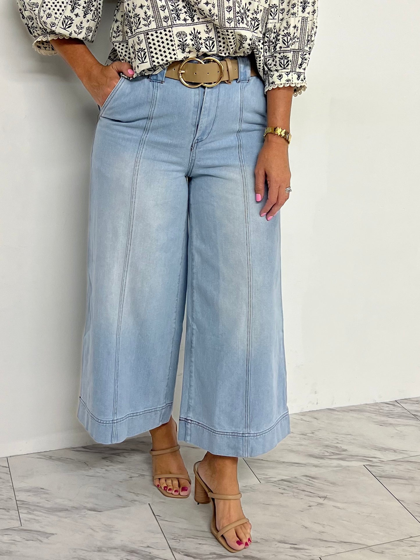 Wyatt Wide Leg Denim