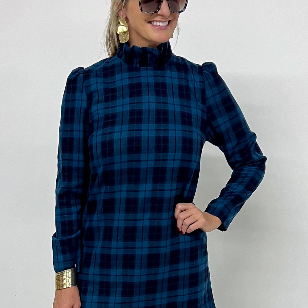 
                  
                    Dashing Dreams Plaid Dress (Green Mix)-FINAL SALE
                  
                