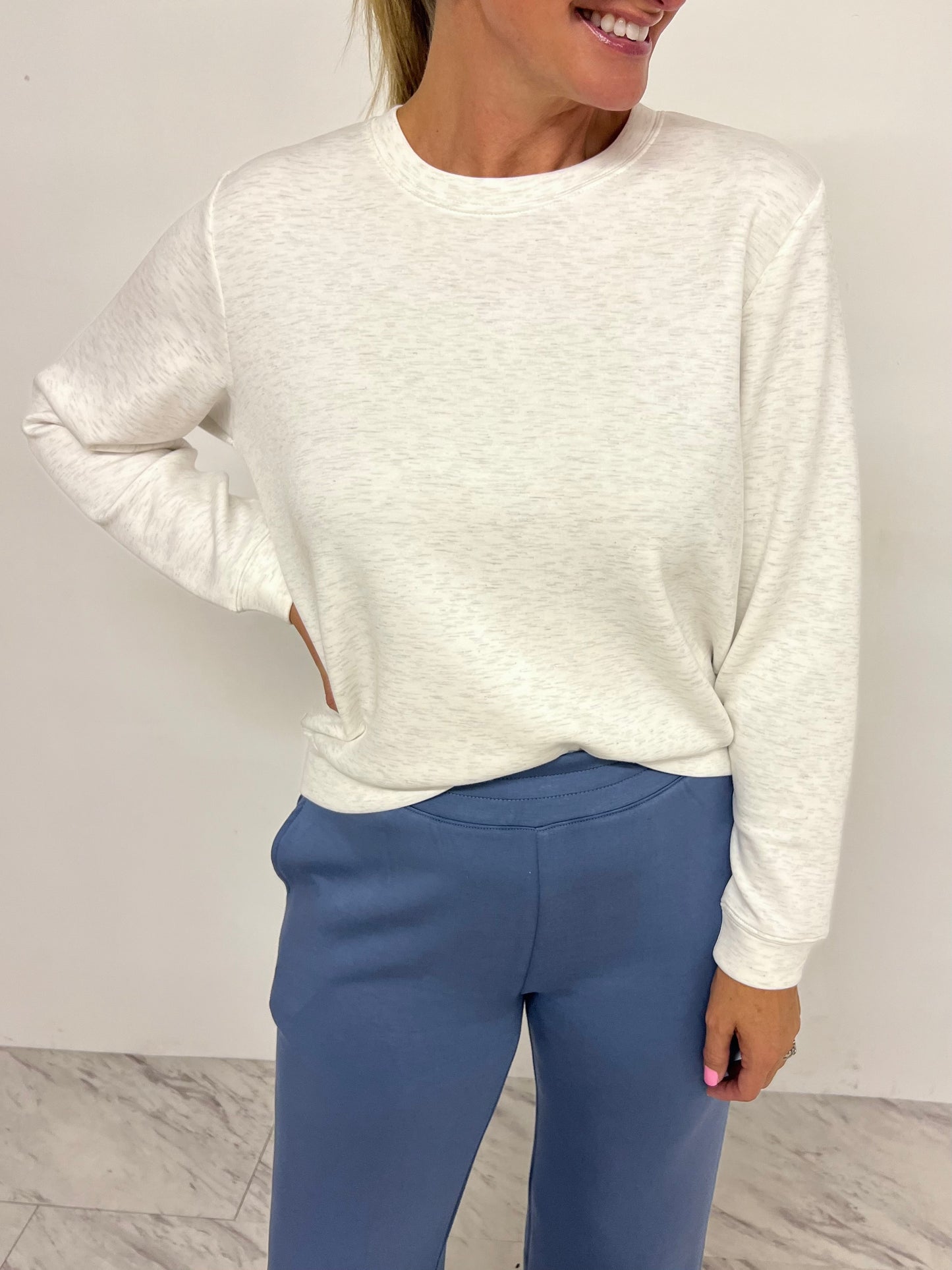 Heather Grey Cloud Sweatshirt