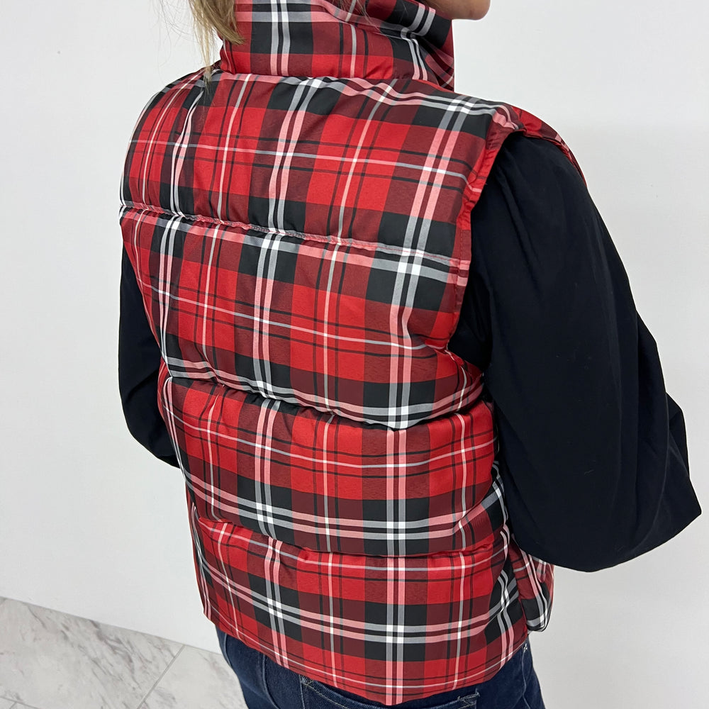 
                  
                    Cambridge Red Plaid Vest
                  
                