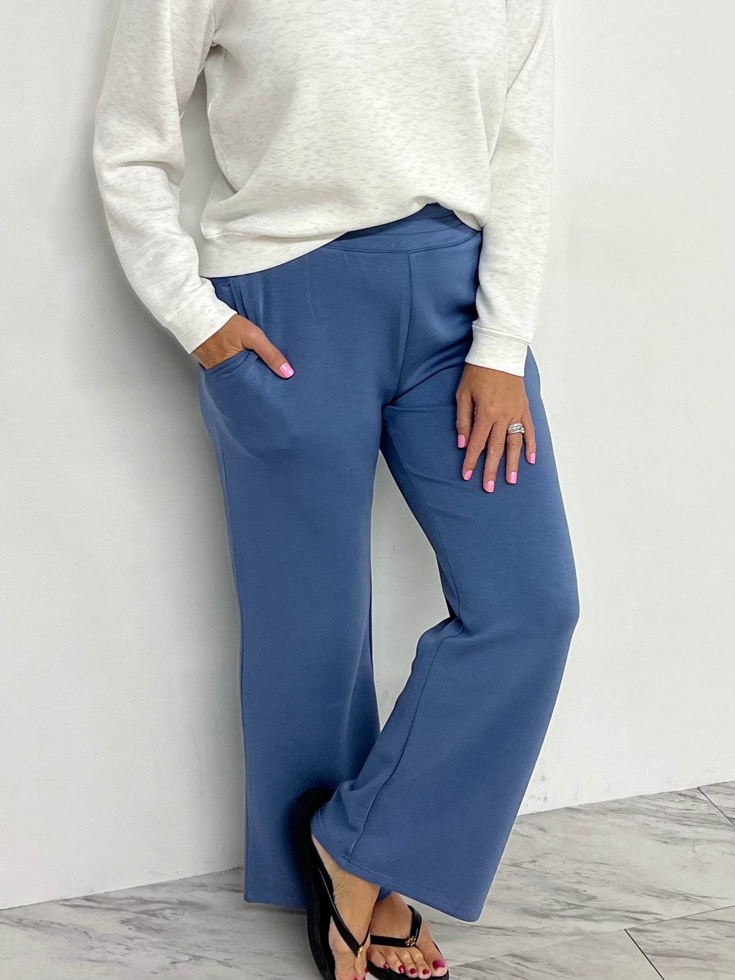 Storm Blue Cloud Weekend Pants