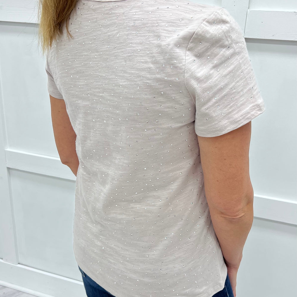 
                  
                    Sophia Studded Top (Grey)
                  
                