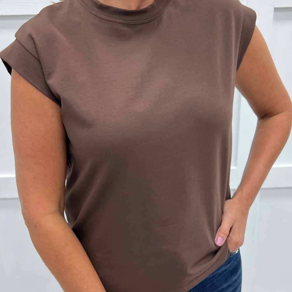 Kayden Solid Top (Brown)