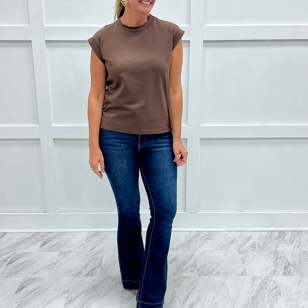Kayden Solid Top (Brown)