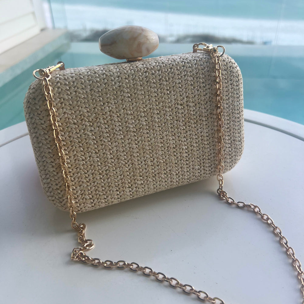 
                  
                    Cleo Shell Clutch
                  
                