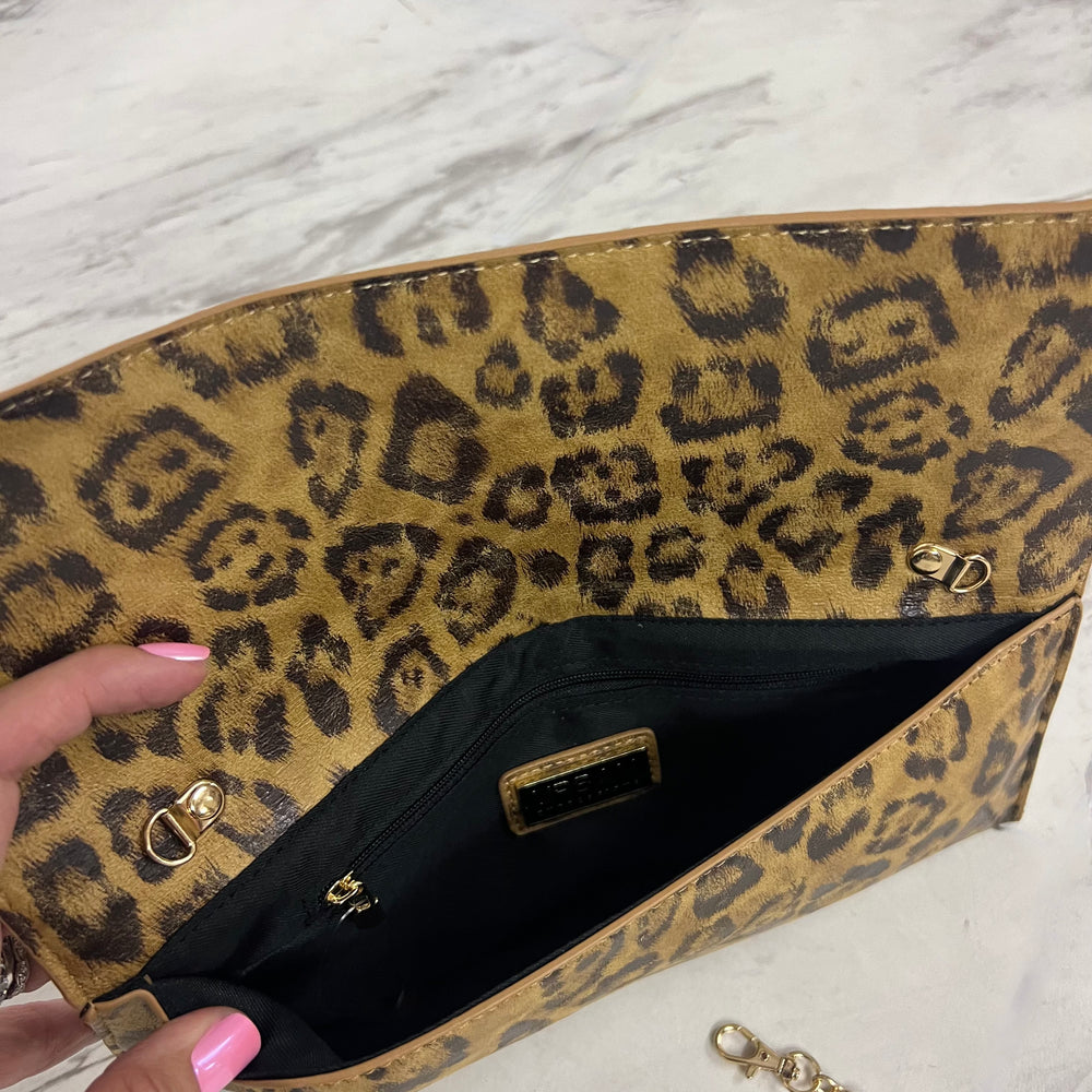 
                      
                        Wild Side Leopard Clutch
                      
                    