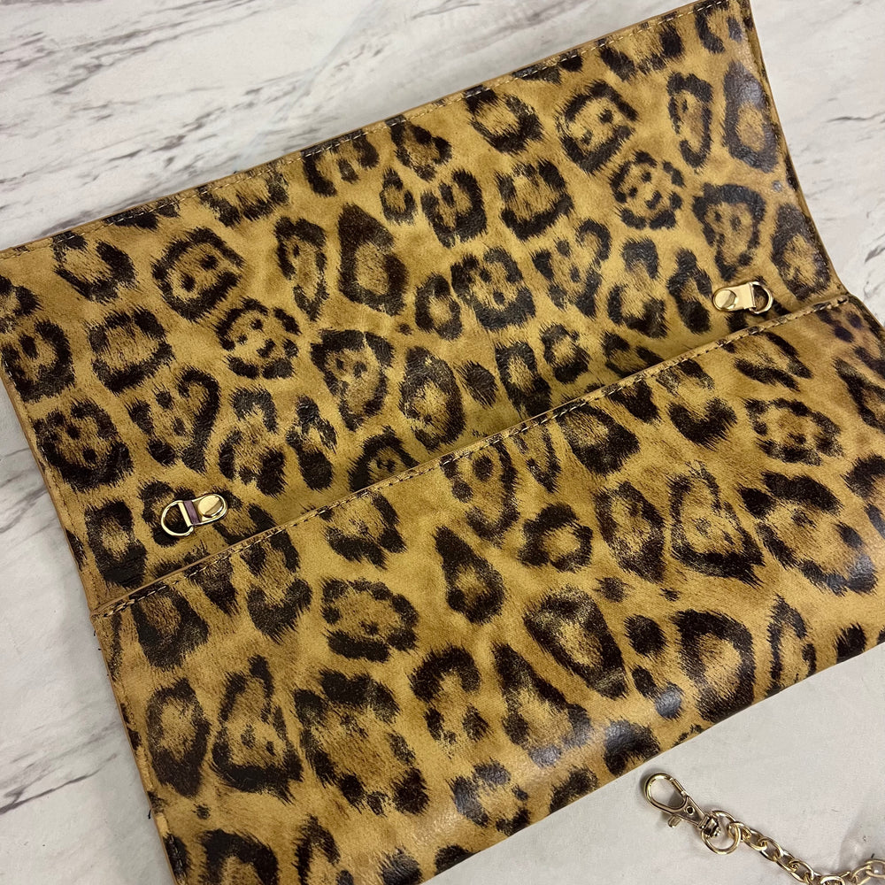 
                      
                        Wild Side Leopard Clutch
                      
                    