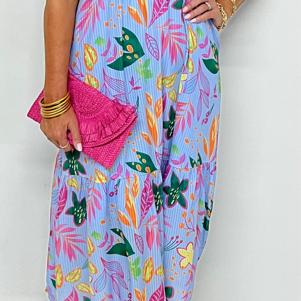 
                      
                        In The Tropics Tie Shoulder Maxi Dress- FINAL SALE
                      
                    