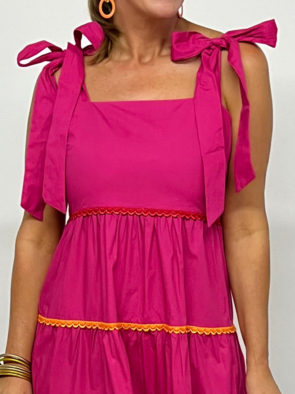 Pierce Pink Tiered Maxi Dress - FINAL SALE