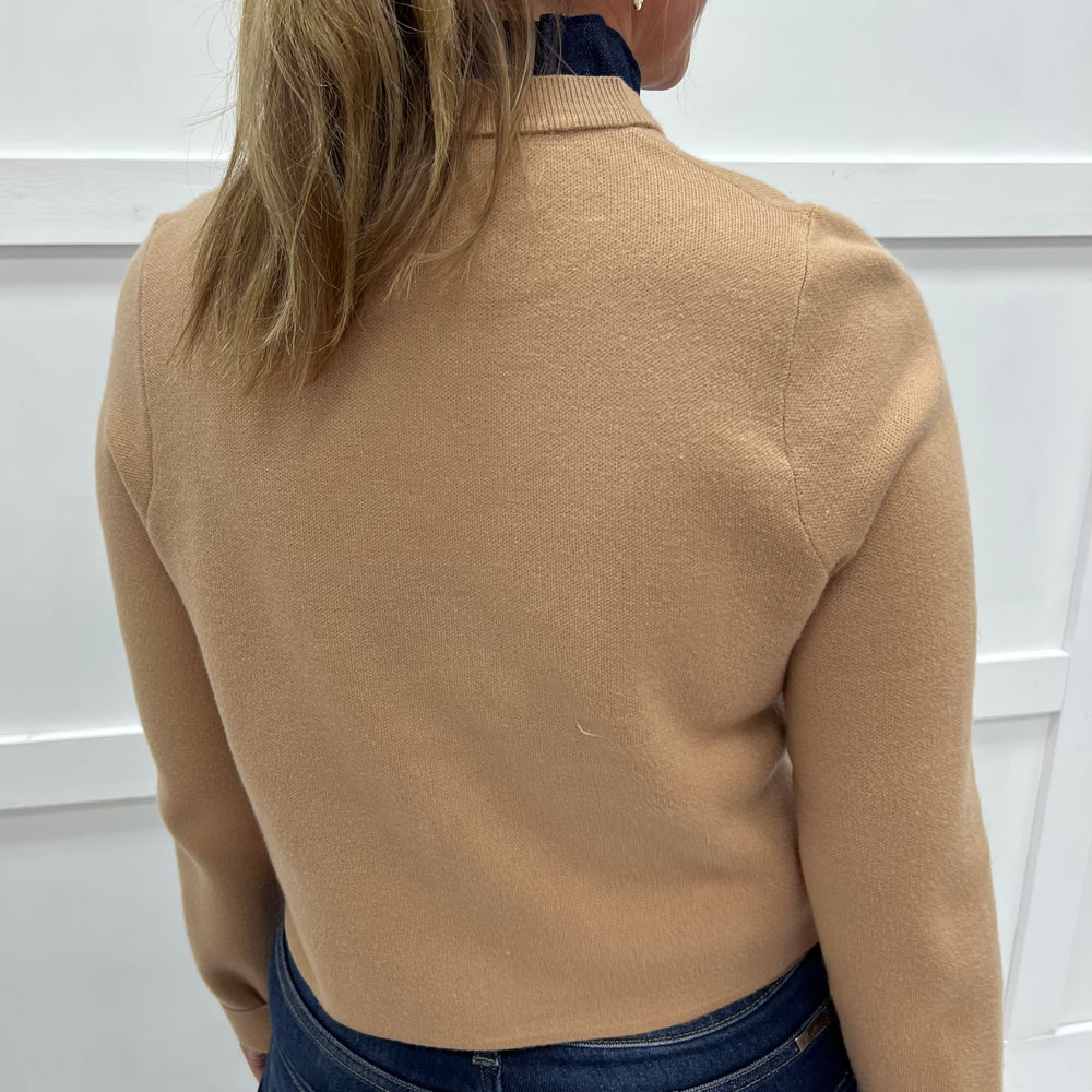 
                  
                    Dakota Denim Trim Cardigan
                  
                