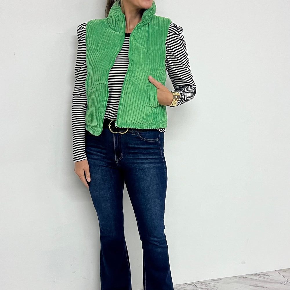 
                  
                    Alpine Corded Vest (Green)
                  
                