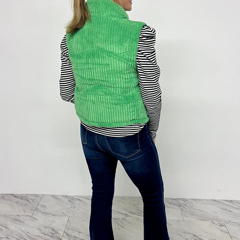 
                  
                    Alpine Corded Vest (Green)
                  
                