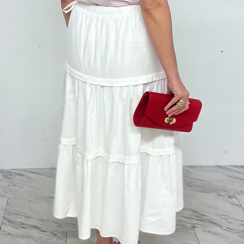 
                  
                    Weller White Maxi Skirt
                  
                