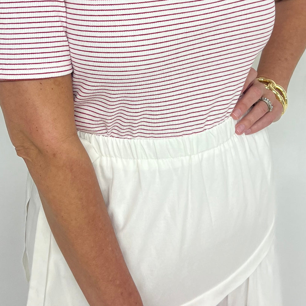 
                  
                    Weller White Maxi Skirt
                  
                