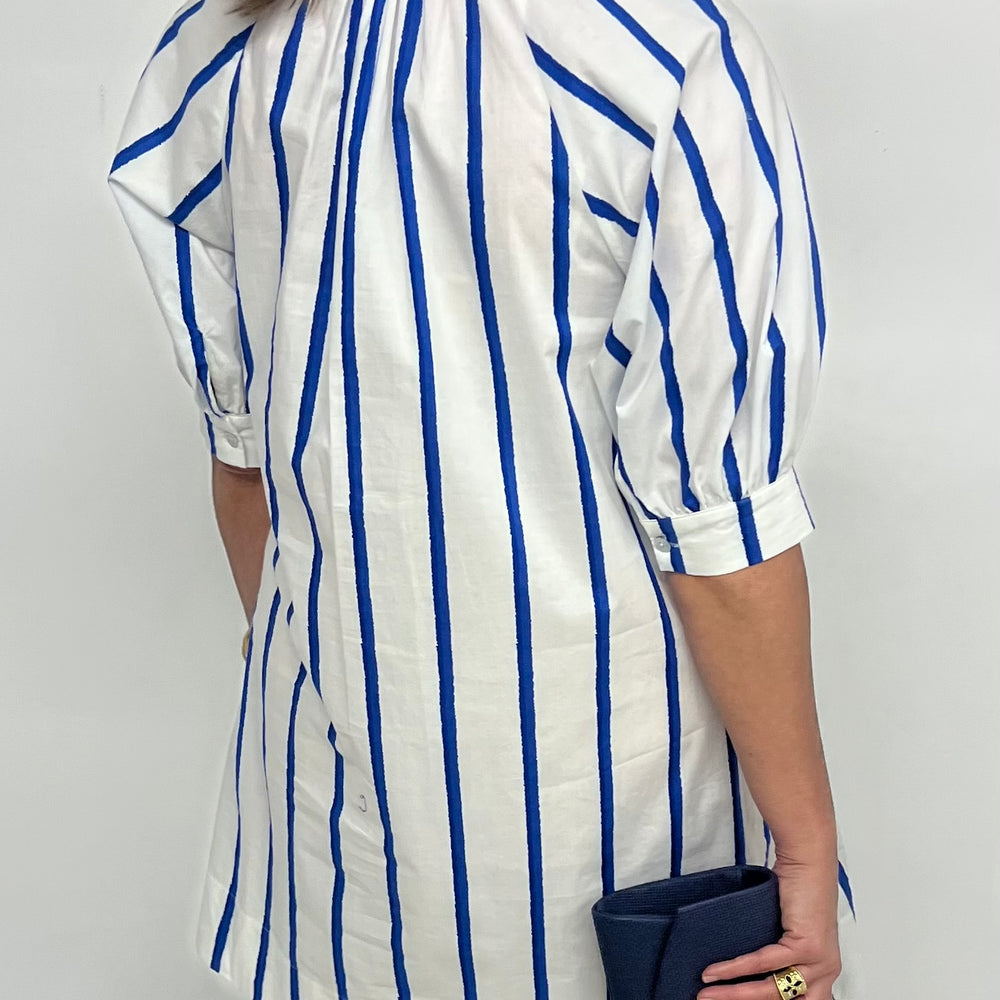 
                  
                    Eden Stripe Shirt Dress
                  
                