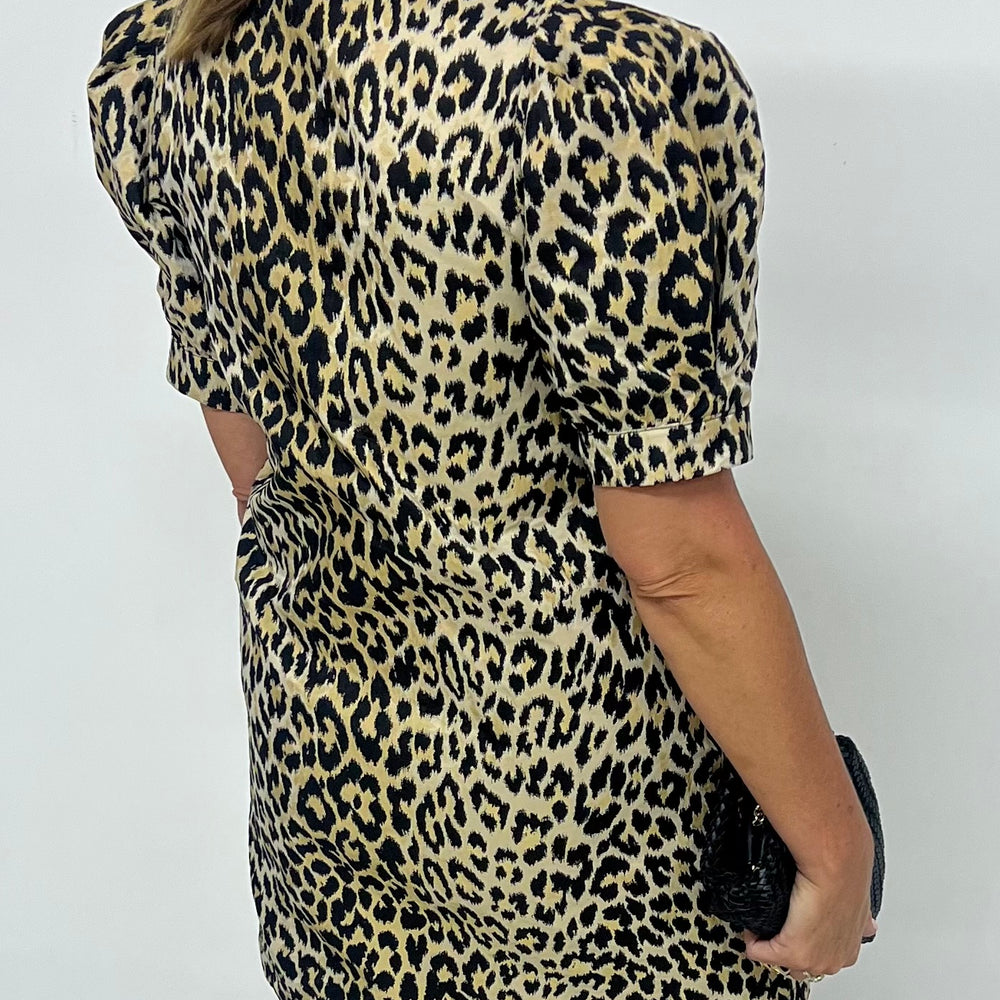 
                  
                    Tierney Taupe Leopard Dress
                  
                