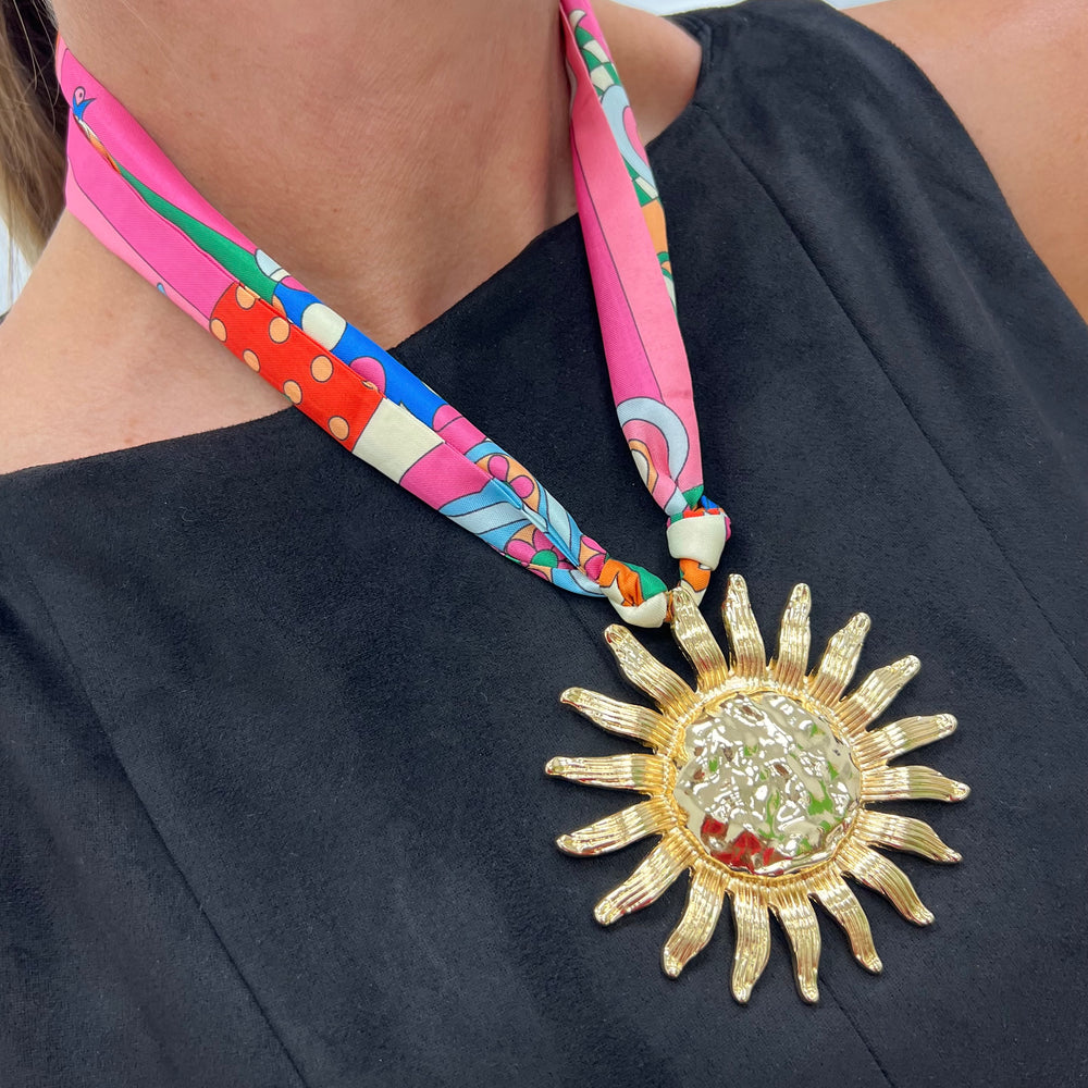 
                  
                    Sunbeam Scarf Necklace
                  
                