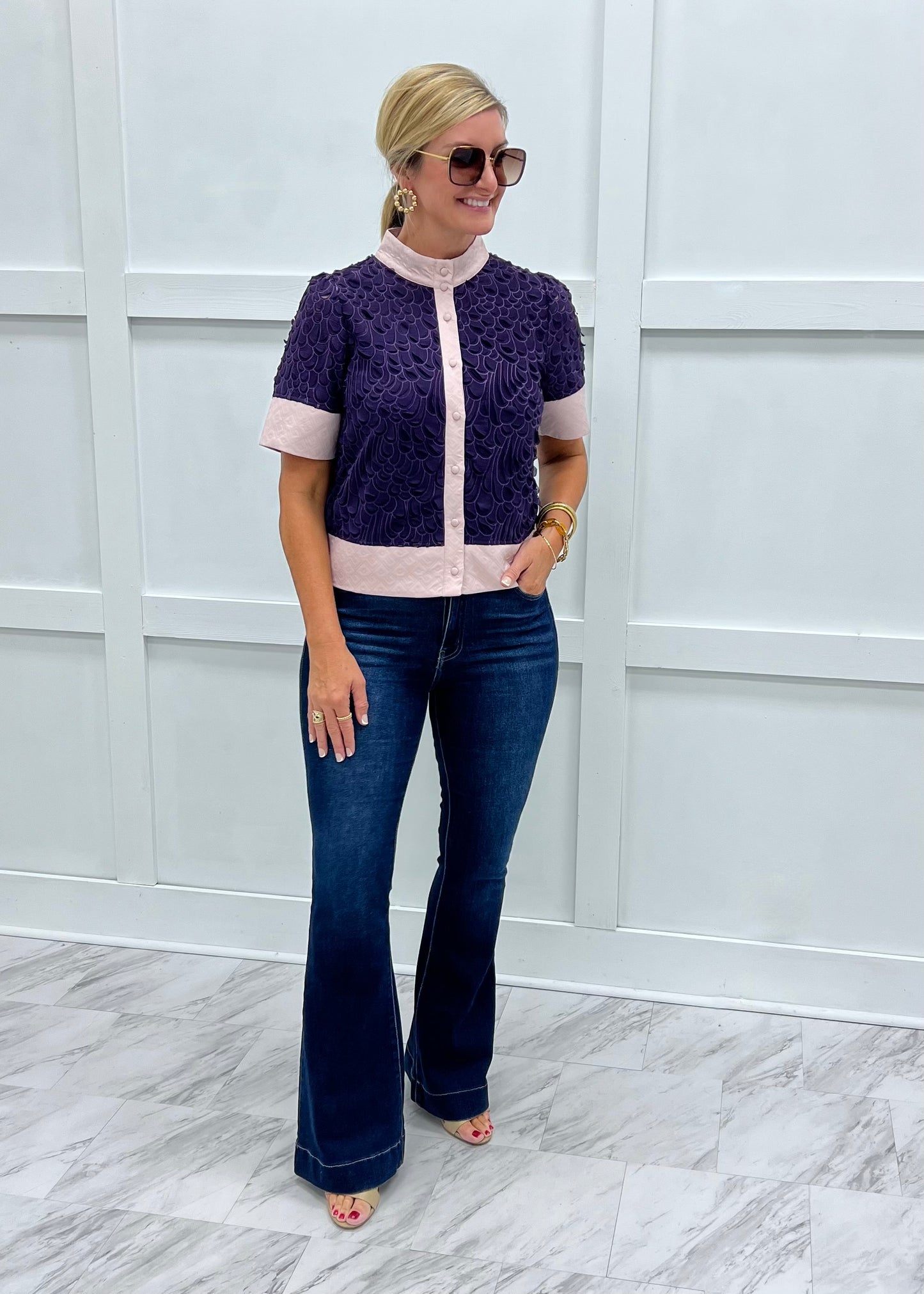 Petal Edge Top (2 PCS)