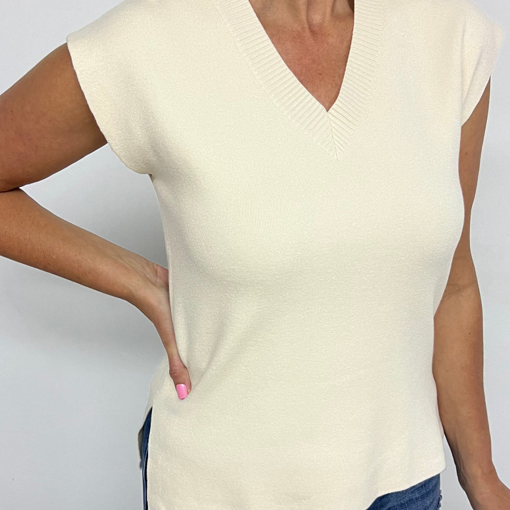 
                  
                    Vail V.Neck Sweater
                  
                