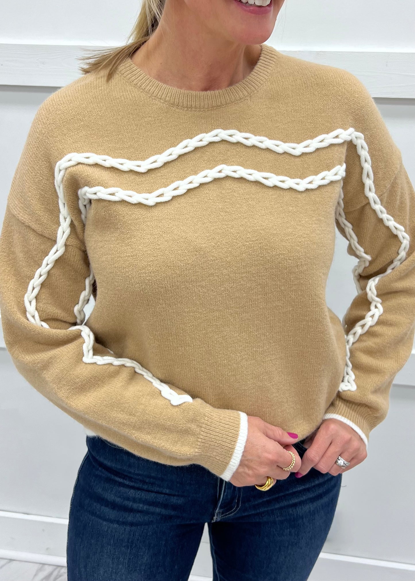 Tierney Taupe Sweater