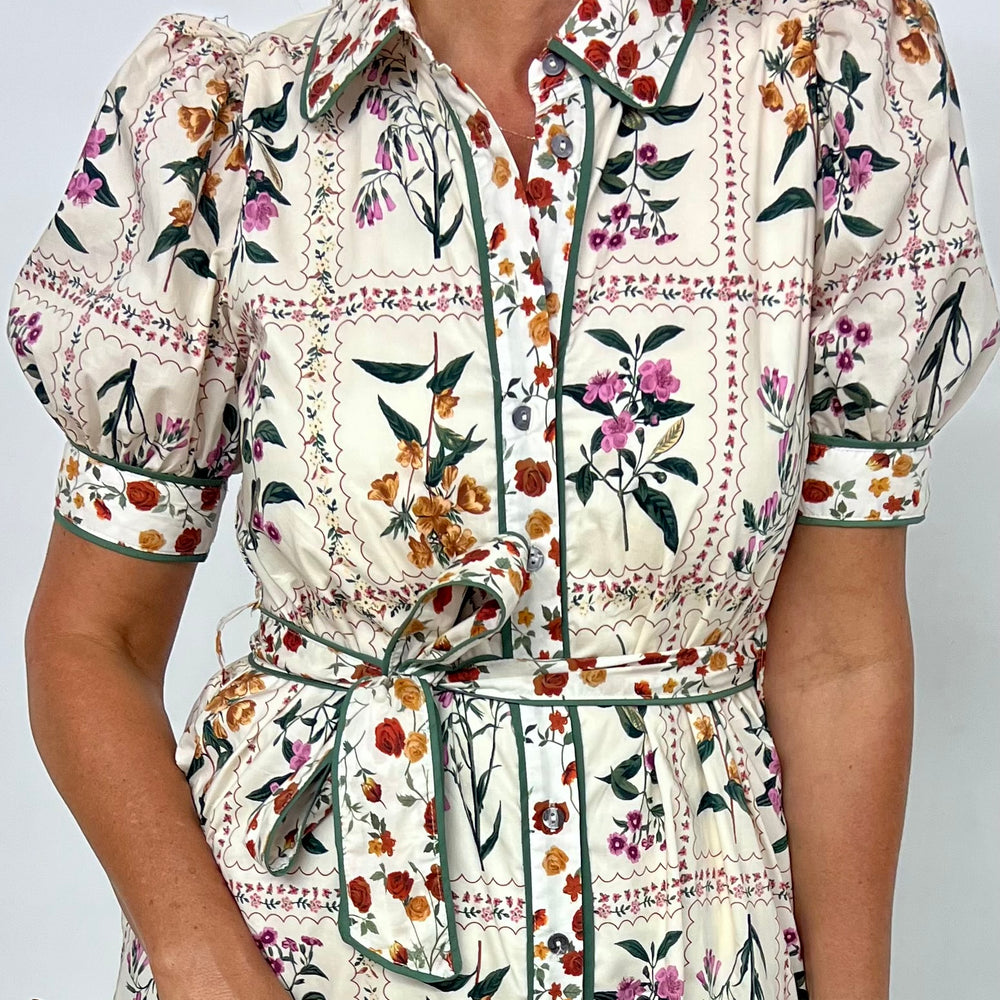 Wildflower Whimsy Midi Dress