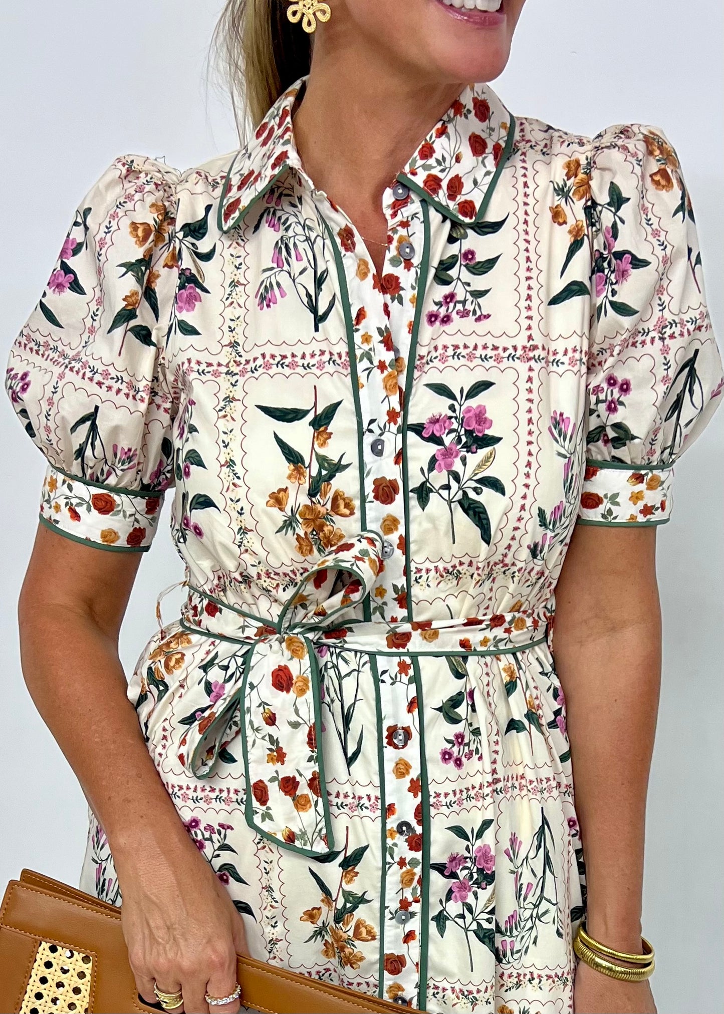 Wildflower Whimsy Midi Dress