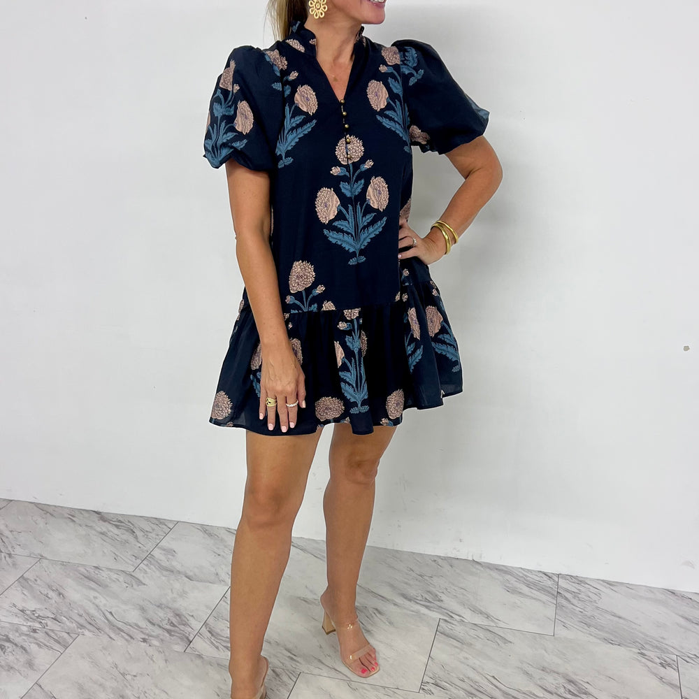 Wynne Flower Print Dress