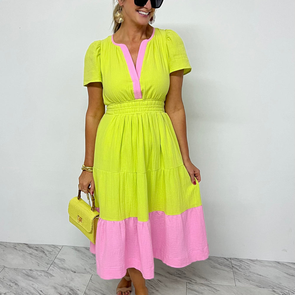 
                      
                        Citrus In The Shade Midi Dress - FINAL SALE
                      
                    