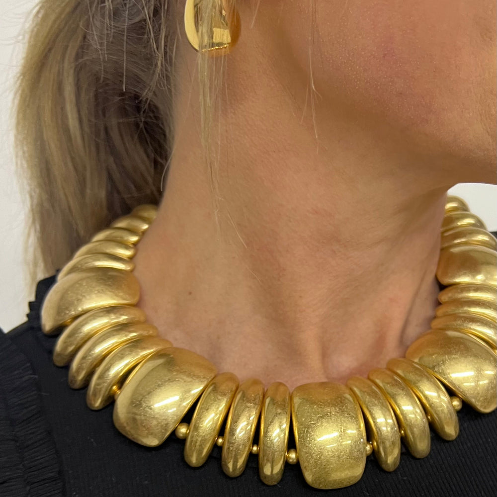 
                  
                    Kevyn Gold Statement Necklace
                  
                